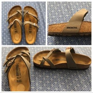 Birkenstock Mayari Sandals, Sz 8 or 8.5 WORN ONCE!
